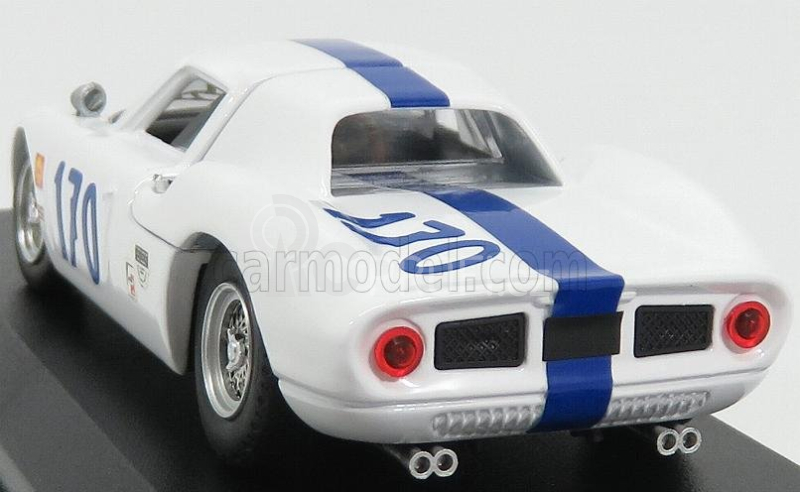 Best-model Ferrari 250lm Coupe N 170 Targa Florio 1966 Swanson - Ennis 1:43 Bílá