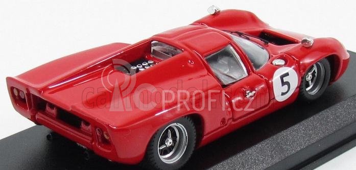 Best-model Lola T70 Coupe N 5 Winner Sweden Gp 1967 Y.rosqvist 1:43 Red