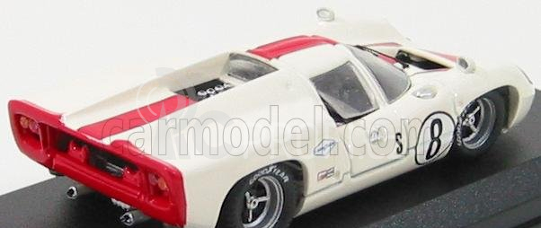 Best-model Lola T70 Coupe N 8 Sebring 1968 L.motschenbacher 1:43 Bílá Červená