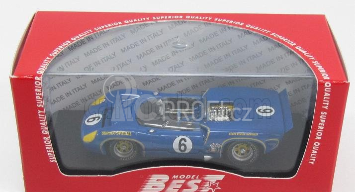 Best-model Lola T70 Mkii Spider N 6 Winner Mosport Can-am 1966 M.donohue 1:43 Blue