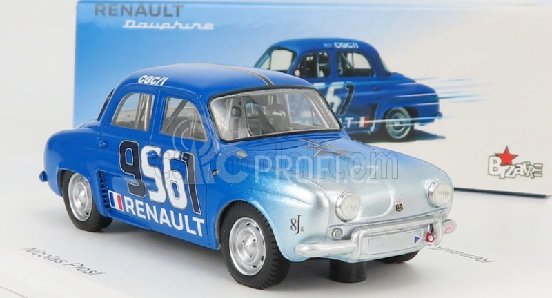 Bizarre Renault Dauphine N 9561 Bonneville 2016 Nicolas Prost 1:43 Blue