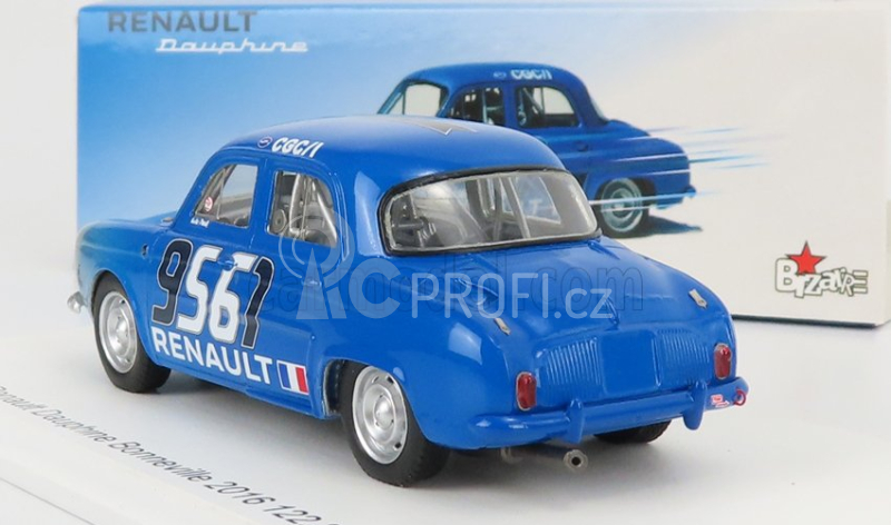 Bizarre Renault Dauphine N 9561 Bonneville 2016 Nicolas Prost 1:43 Blue