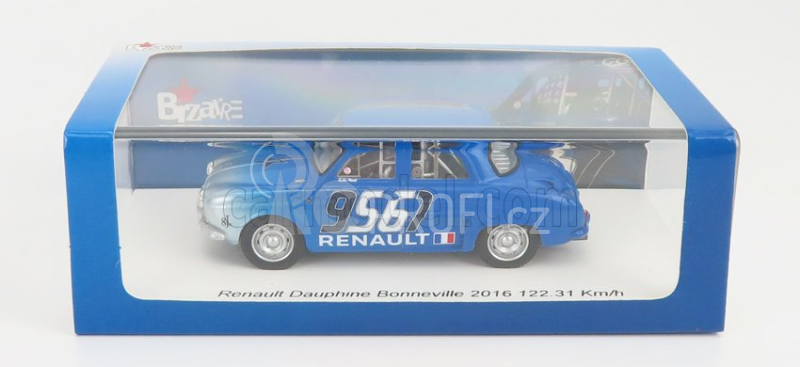 Bizarre Renault Dauphine N 9561 Bonneville 2016 Nicolas Prost 1:43 Blue