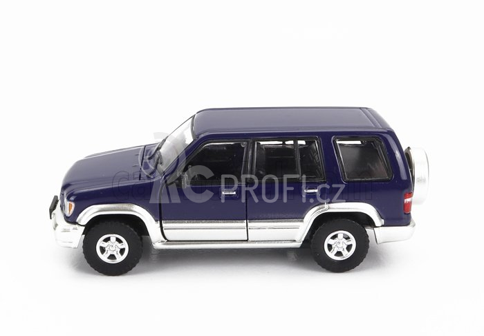 Bm-creations Isuzu Trooper Big Horn 1998 1:64 Modrá Stříbrná