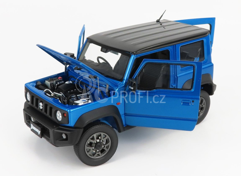 Bm-creations Suzuki Jimny Jb64 Rhd 2019 1:18 Brisk Blue