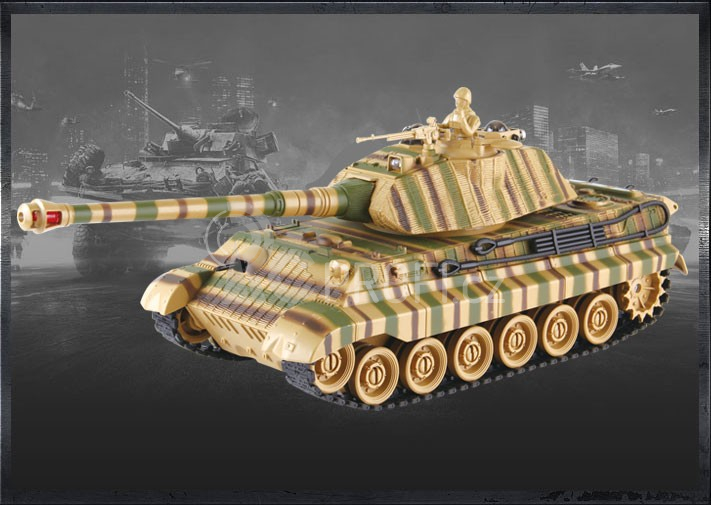 RC Bojující tank King Tiger