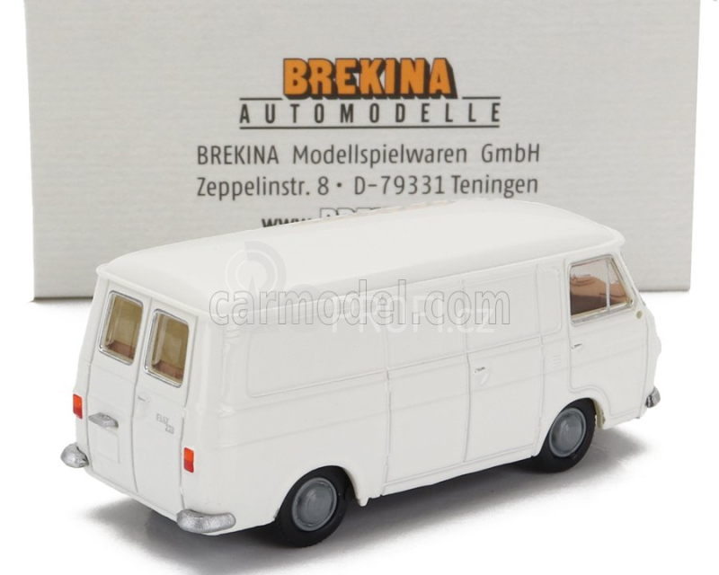 Brekina plast Fiat 238 Van 1965 1:87 Bílá