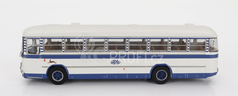 Brekina plast Fiat 306/3 Autobus Interurbano Sapav 1972 1:87 Bílá Modrá