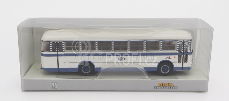 Brekina plast Fiat 306/3 Autobus Interurbano Sapav 1972 1:87 Bílá Modrá