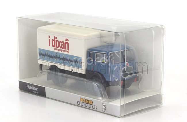 Brekina plast Fiat 642 Truck Cassonato I Dixan 1962 1:87 Modrá Bílá