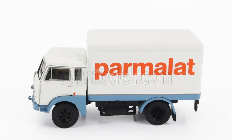 Brekina plast Fiat 642 Truck Cassonato Parmalat 1962 1:87 Bílá Světle Modrá