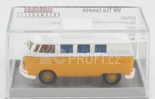 Brekina plast Volkswagen T1b Camping Bus 1970 1:87 Žlutá Bílá