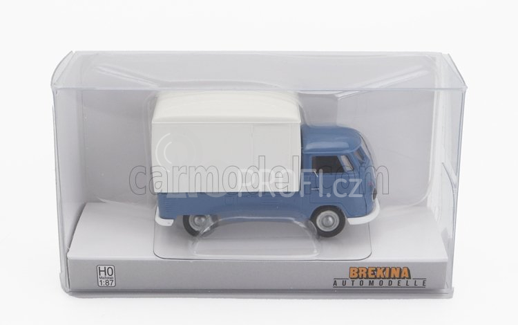 Brekina plast Volkswagen T1b Pick-up Telonato 1960 1:87 Modrá Bílá