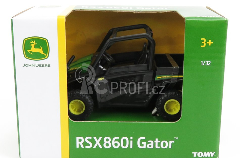 Britains John deere Gator Rsx860i 4x4 2016 1:32 Zelená Žlutá