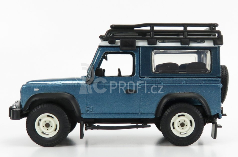 Britains Land rover Land Defender 90 1984 1:32 Světle Modrá Met