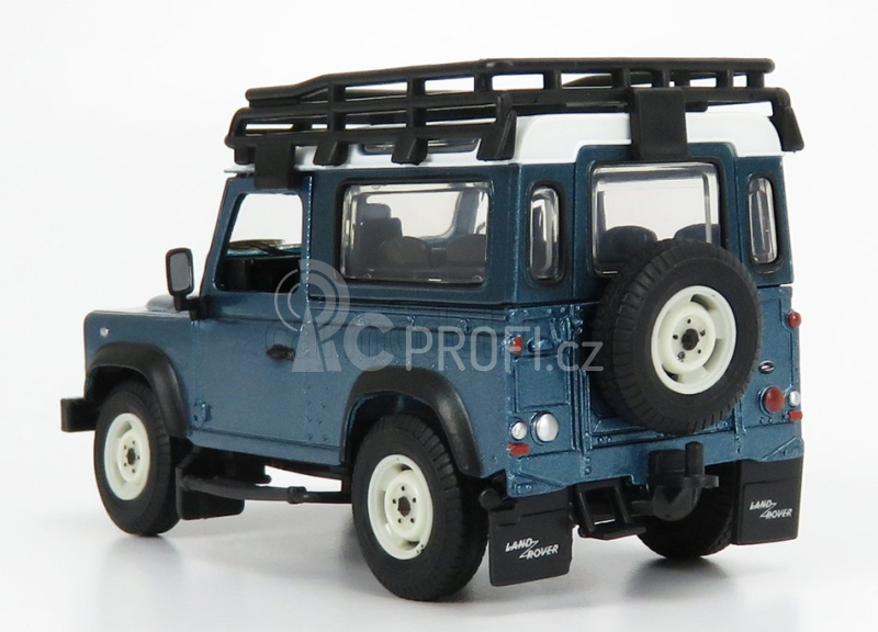 Britains Land rover Land Defender 90 1984 1:32 Světle Modrá Met