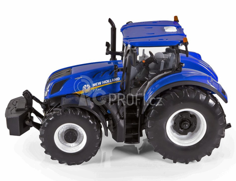 Britains New holland T7.315 Tractor 2018 1:32 Modrá Černá