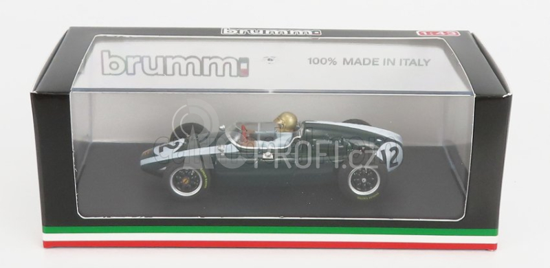 Brumm Cooper F1 T51 Climax N 12 1:43, tmavě zelená