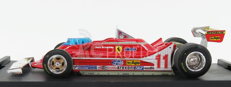 Brumm Ferrari F1  312t4 N 11 World Champion Winner Monza Italy Gp 1979 Jody Scheckter 1:43 Red