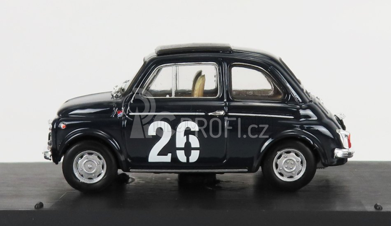 Brumm Fiat 500tv Giannini N 26 1:43, modrá