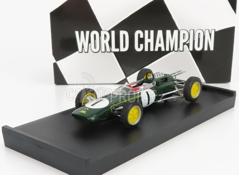 Brumm Lotus F1 25 N 1 Winner Belgium Gp Jim Clark 1963 World Champion 1:43 Zelená