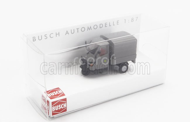 Busch Piaggio Ape 50 Van 2006 1:87 Grey