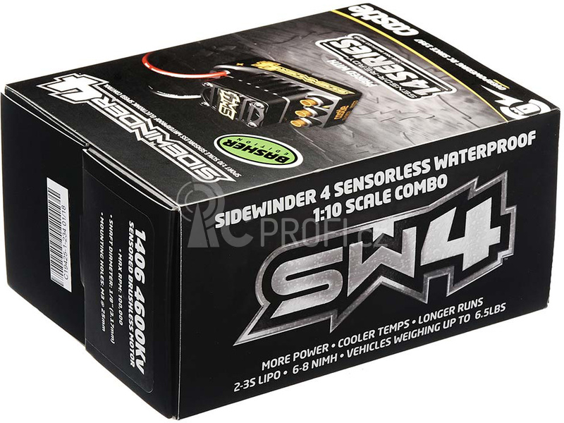 Castle motor 1406 7700ot/V senzored, reg. Sidewinder 4