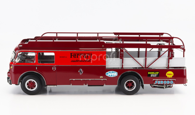 Cmc Fiat 642rn2 Truck Bartoletti F1 Ferrari Car Transporter 1957 1:18 Red