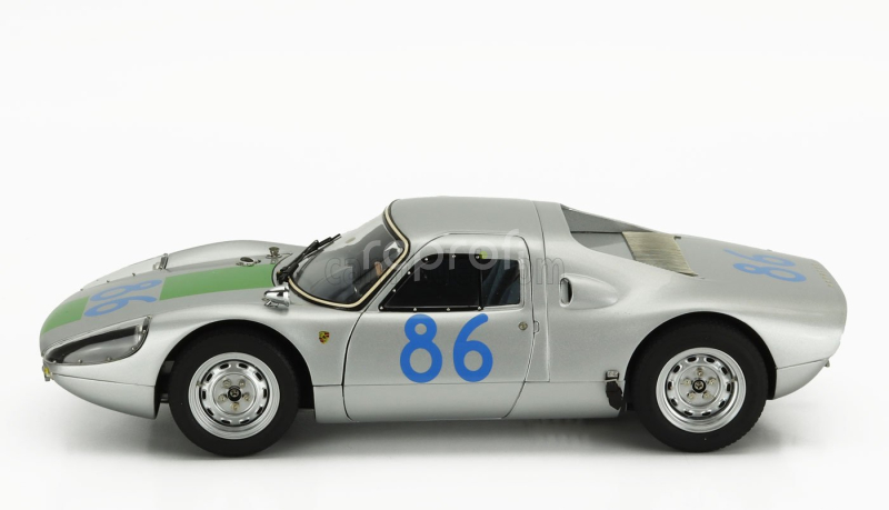 Cmc Porsche 904 Carrera Gts Ch.904-005 N 86 Winner Targa Florio 1964 Colin Davis - Antonio Pucci 1:18 Silver