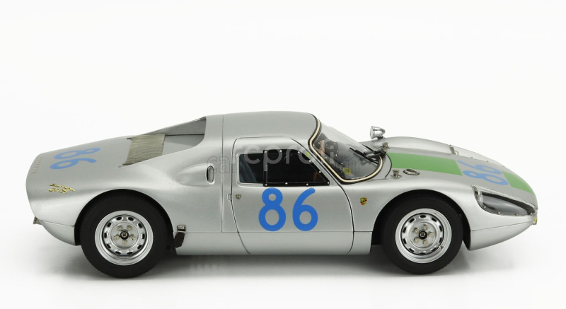 Cmc Porsche 904 Carrera Gts Ch.904-005 N 86 Winner Targa Florio 1964 Colin Davis - Antonio Pucci 1:18 Silver