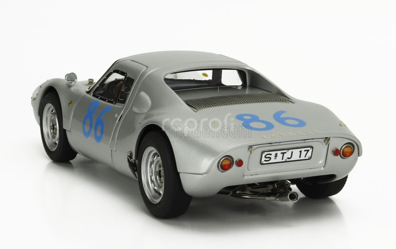 Cmc Porsche 904 Carrera Gts Ch.904-005 N 86 Winner Targa Florio 1964 Colin Davis - Antonio Pucci 1:18 Silver