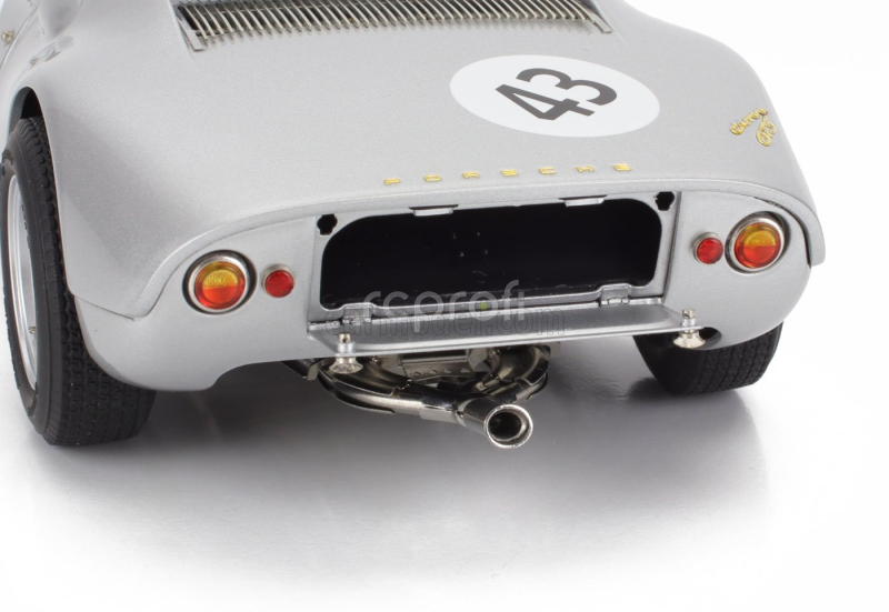 Cmc Porsche 904 Carrera Gts Ch.904-025 N 26 Silverstone International Grand Touring 1964 Innes Ireland 1:18 Silver Red