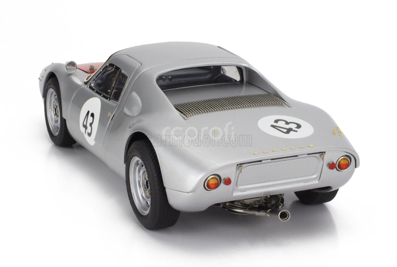 Cmc Porsche 904 Carrera Gts Ch.904-025 N 26 Silverstone International Grand Touring 1964 Innes Ireland 1:18 Silver Red