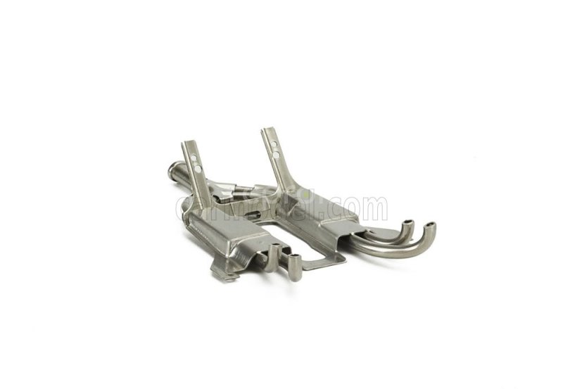 Cmc Porsche Sebring Exhaust System (interchangeable) 904 Carrera Gts 1:18 Silver