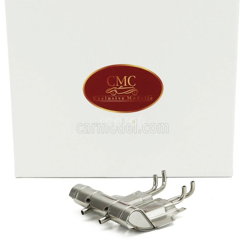 Cmc Porsche Street Exhaust System (interchangeable) 904 Carrera Gts 1:18 Silver