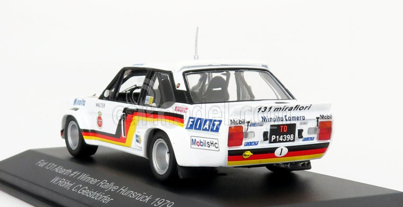 Cmr Fiat 131 Abarth N 1 Winner Rally Hunsruck 1979 W.rohrl - C.geistdorfer 1:43 Bílá Červená