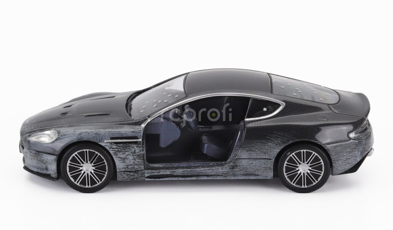 Corgi Aston martin Dbs 2008 (damaged Version) - 007 James Bond - Quantum Of Solace 1:36 Grey Met