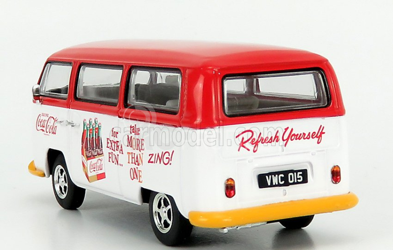 Corgi Volkswagen T1 Camper Van Coca-cola Zing 1961 1:43 Červená Bílá