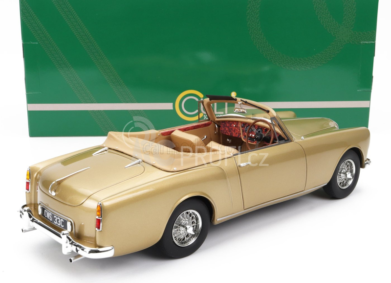 Cult-scale models Alvis Te21 Dhc Cabriolet Open 1963 1:18 Gold Met