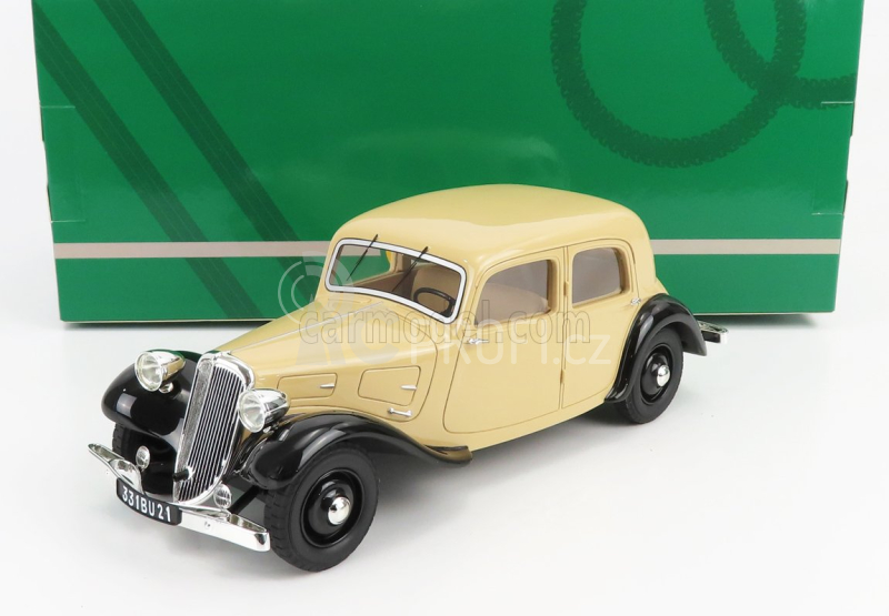 Cult-scale models Citroen Traction Avant 7cv 1934 1:18 Beige Black