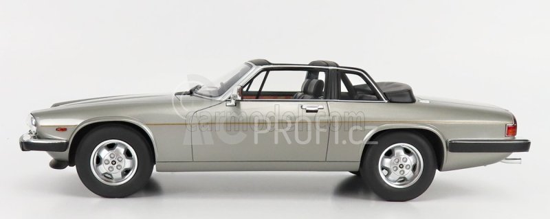 Cult-scale models Jaguar Xj-sc Semiconvertible 1983 1:18 Silver Met