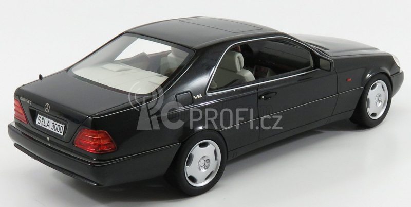 Cult-scale models Mercedes benz S-class 600sec Coupe (c140) 1992 1:18 Black