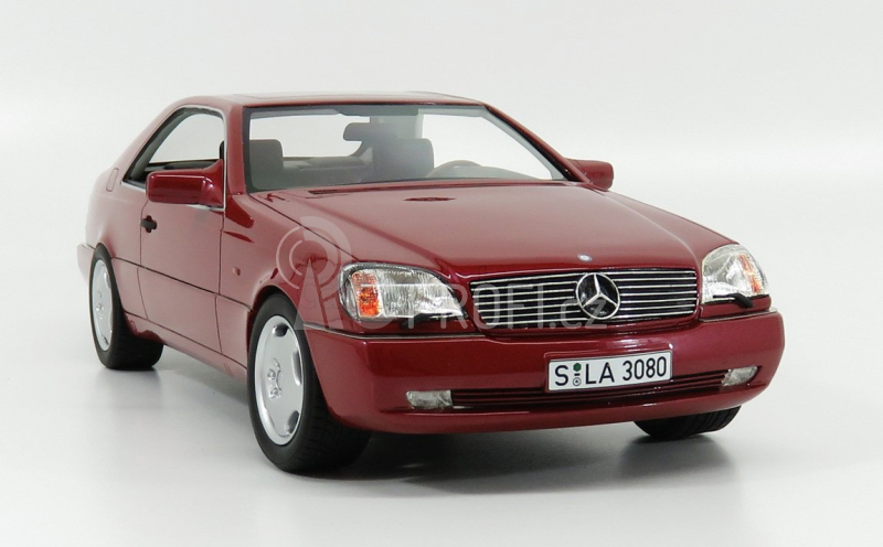 Cult-scale models Mercedes benz S-class 600sec Coupe (c140) 1992 1:18 Red Met