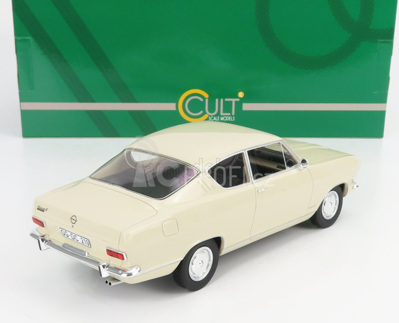 Cult-scale models Opel Kadett B Kiemen Coupe 1966 1:18 Bílá