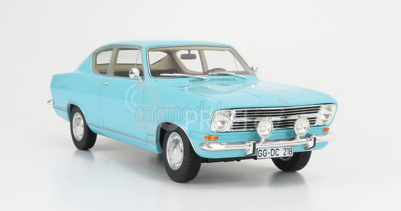 Cult-scale models Opel Kadett B Kiemen Coupe 1966 1:18 Světle Modrá