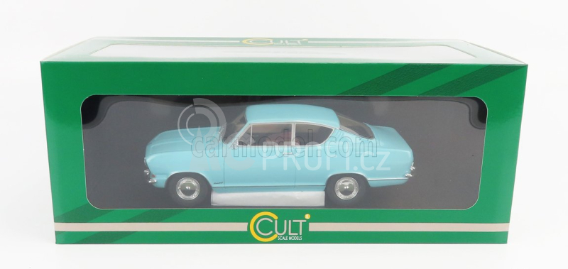 Cult-scale models Opel Kadett B Kiemen Coupe 1966 1:18 Světle Modrá