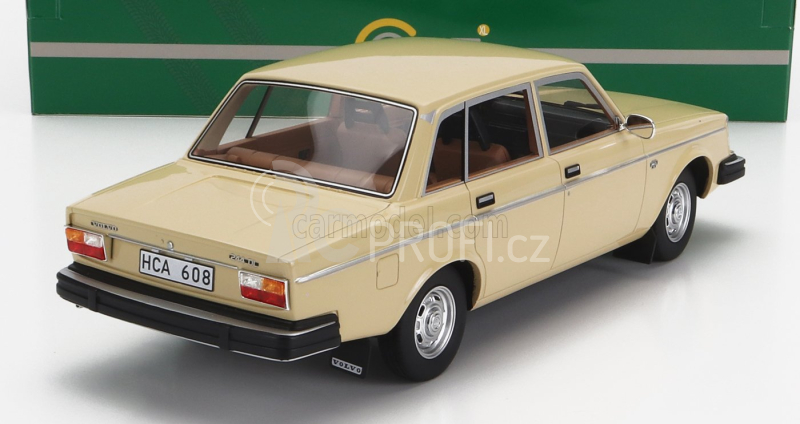 Cult-scale models Volvo 244dl 1975 1:18 Creme