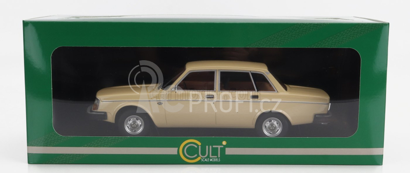 Cult-scale models Volvo 244dl 1975 1:18 Creme