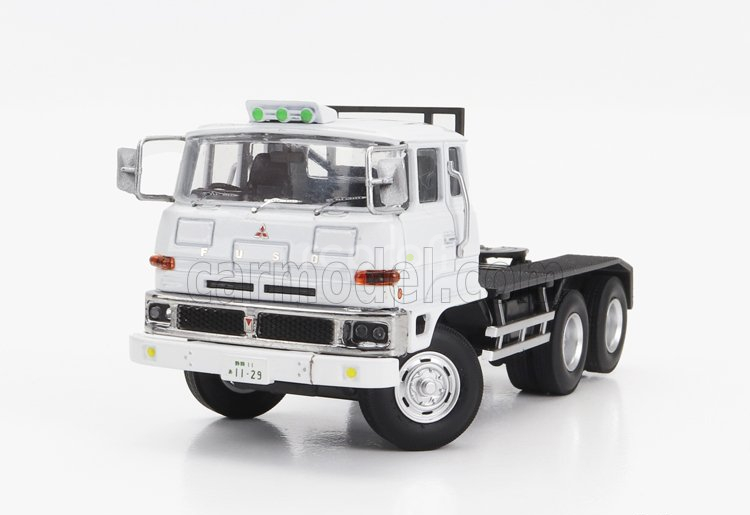 Dd-models Mitsubishi Fuso Fv Truck Car Transporter - Cars Not Included 1:64 Červená Bílá