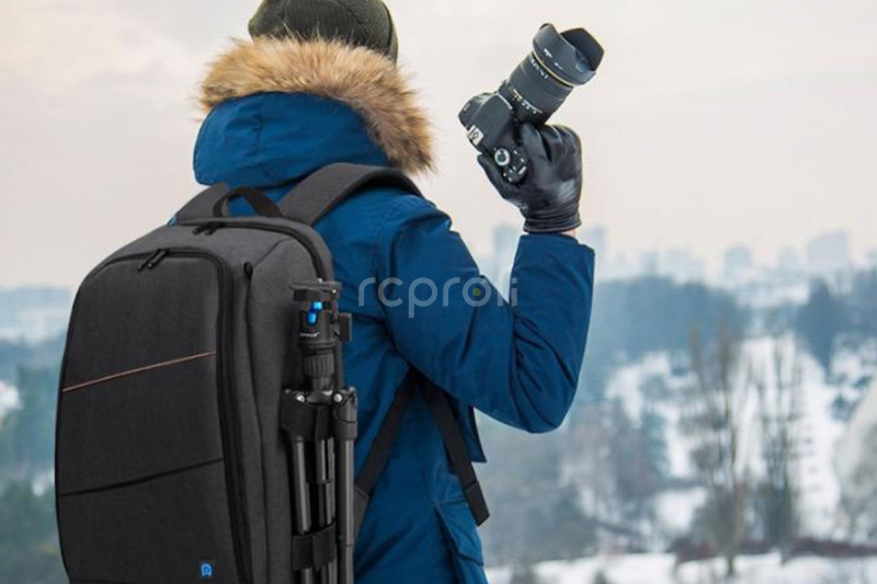 DIY polyesterový batoh pro fotoaparáty / drony